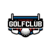 Golf club Tournament logo template