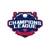 Champions League Golf Team logo template