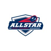 All Star Hockey Tournament logo template