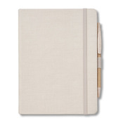 Hemp Journal Notebook & Pen 6" X 8.0125"